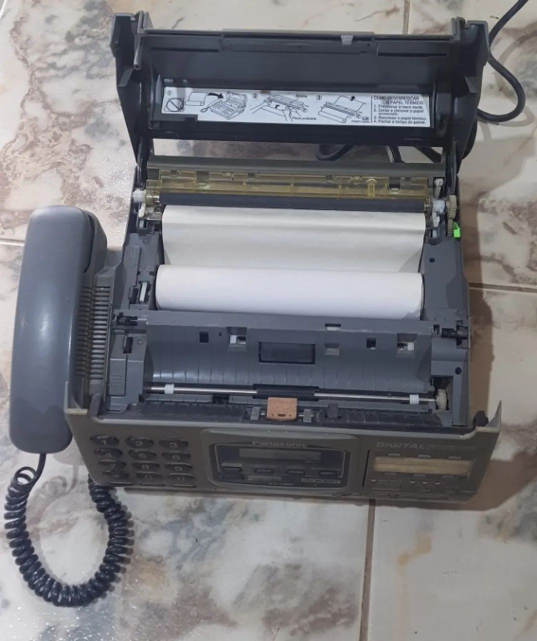 Telefone Antigo Fax Panasonic - Foto 3