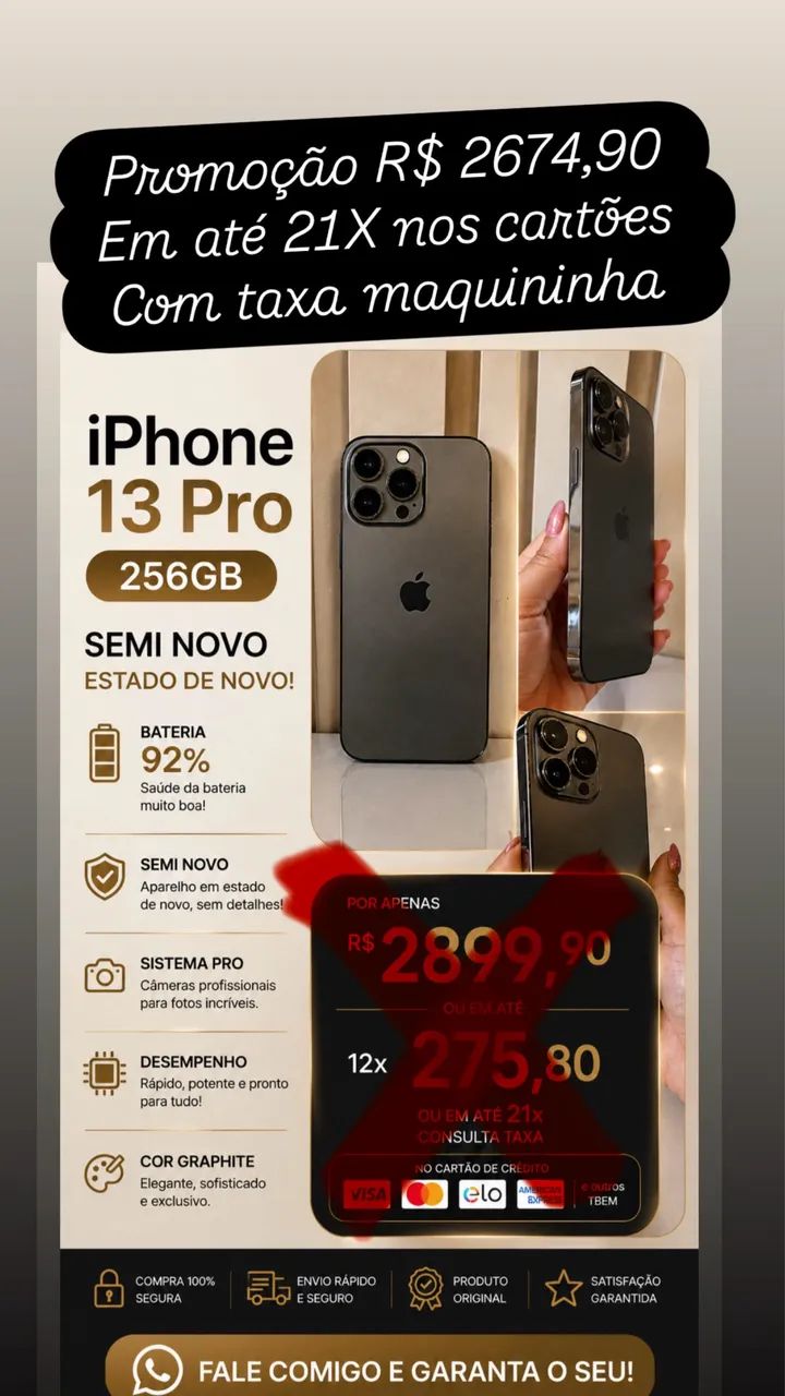 iPhone 13 pro 256gb  - Foto 2