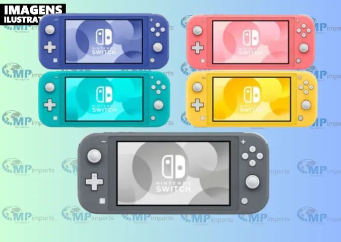 Loja MP Imports: Nintendo Switch Lite, Portátil, Tela de 5,5 Polegadas 32GB - Foto 5