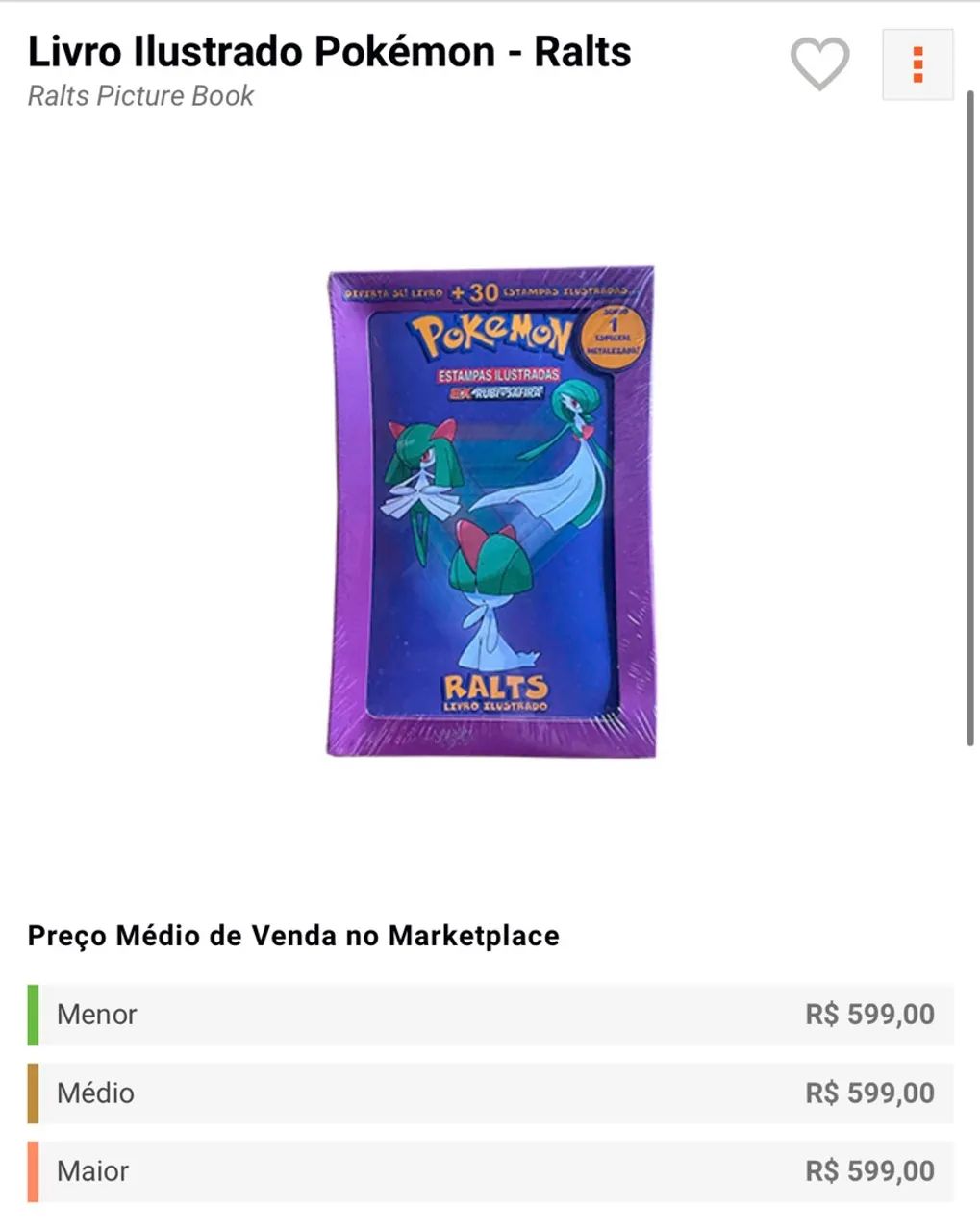 Pokémon TCG?Livro Deck Ralts - Foto 2