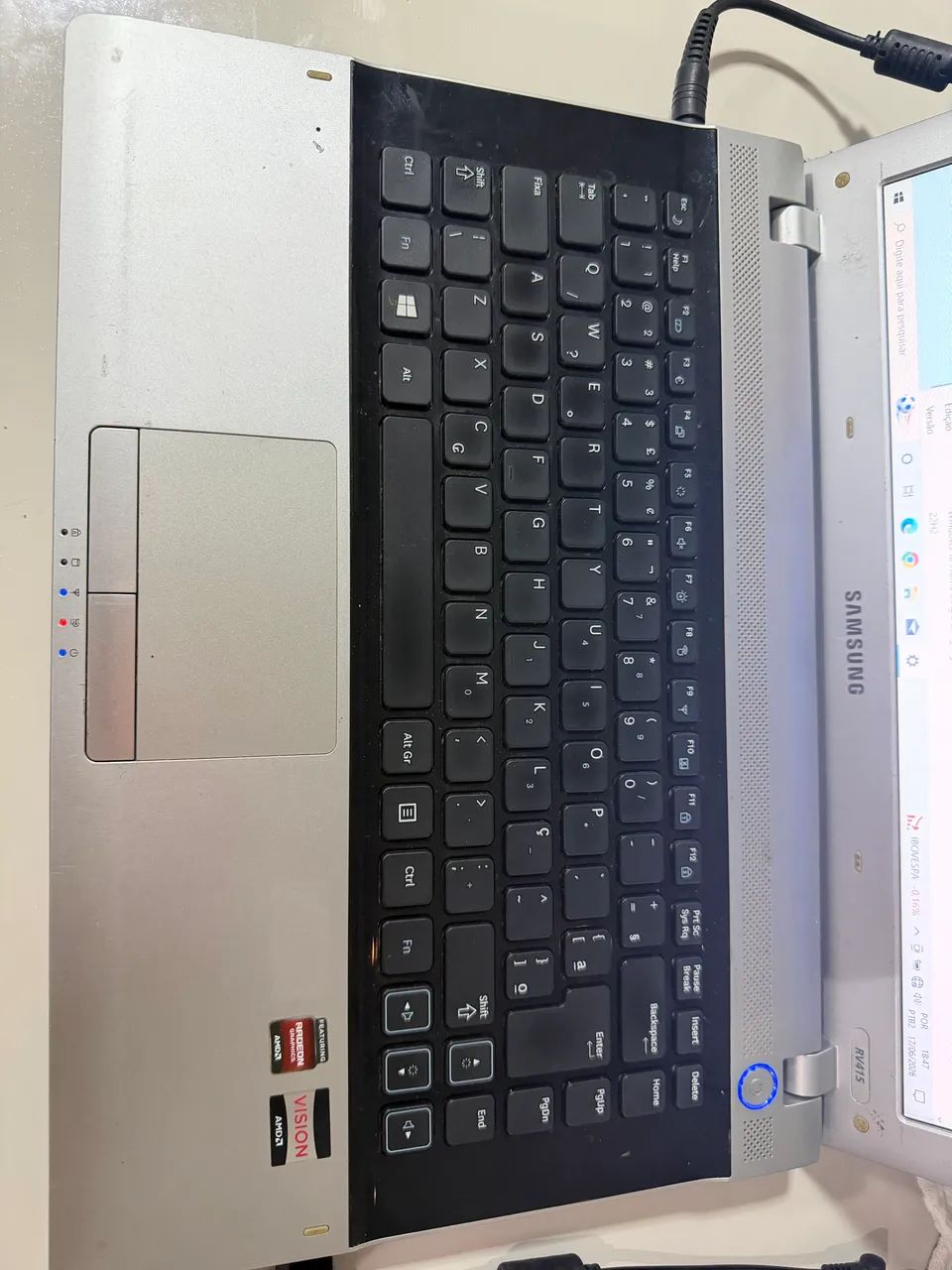 NOTEBOOK SAMSUNG RV415 - SSD 120GB - FUNCIONANDO