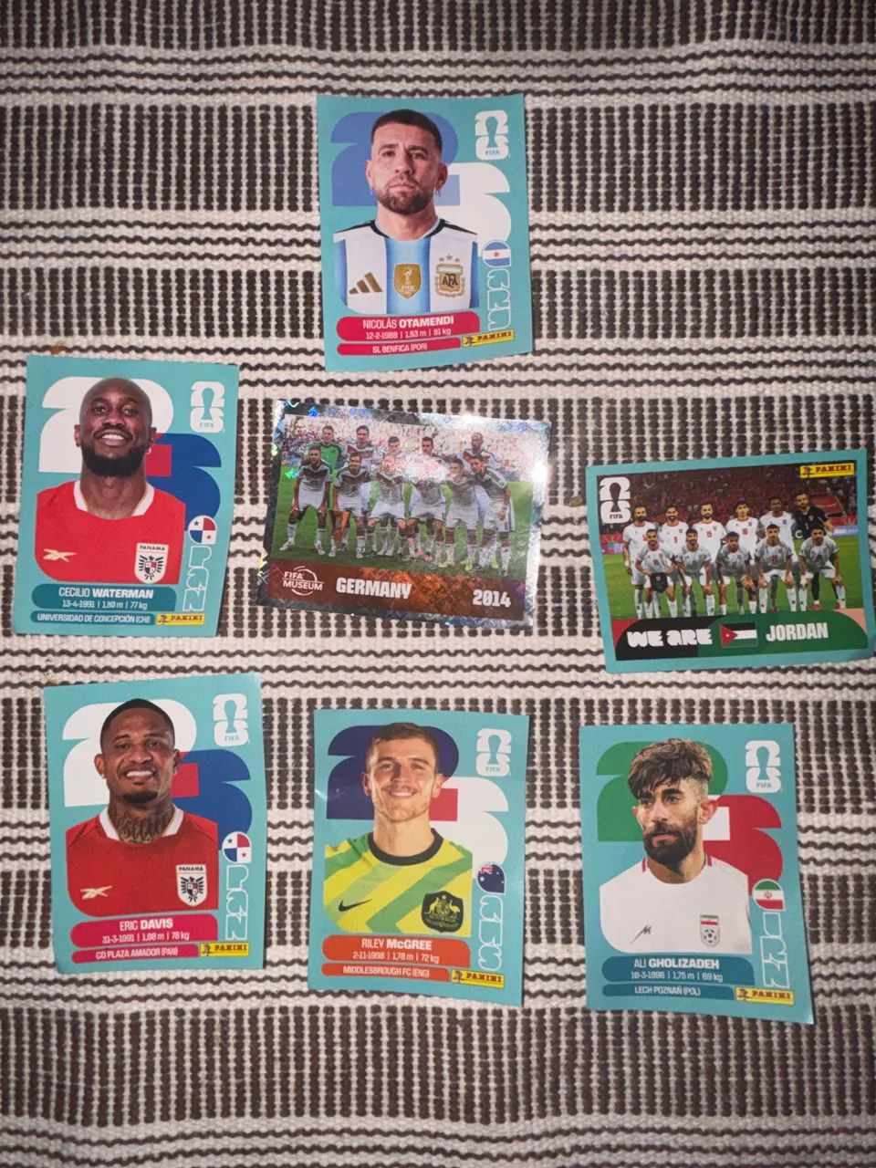 Figurinha copa 2026