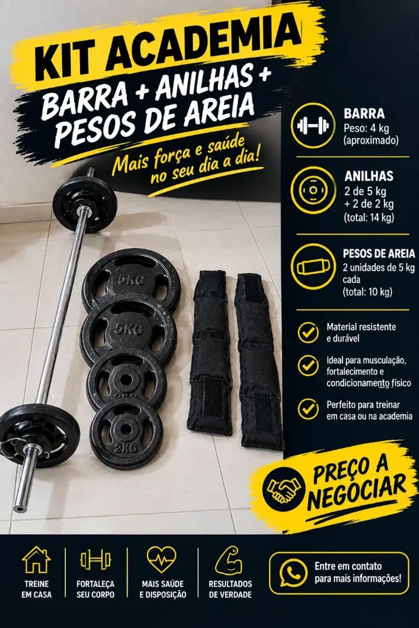 Anilhas e Caixa de Som  - Foto 2