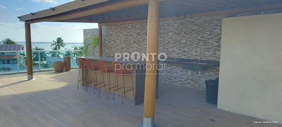 Flat com 1 quarto em Ponta de Serrambi