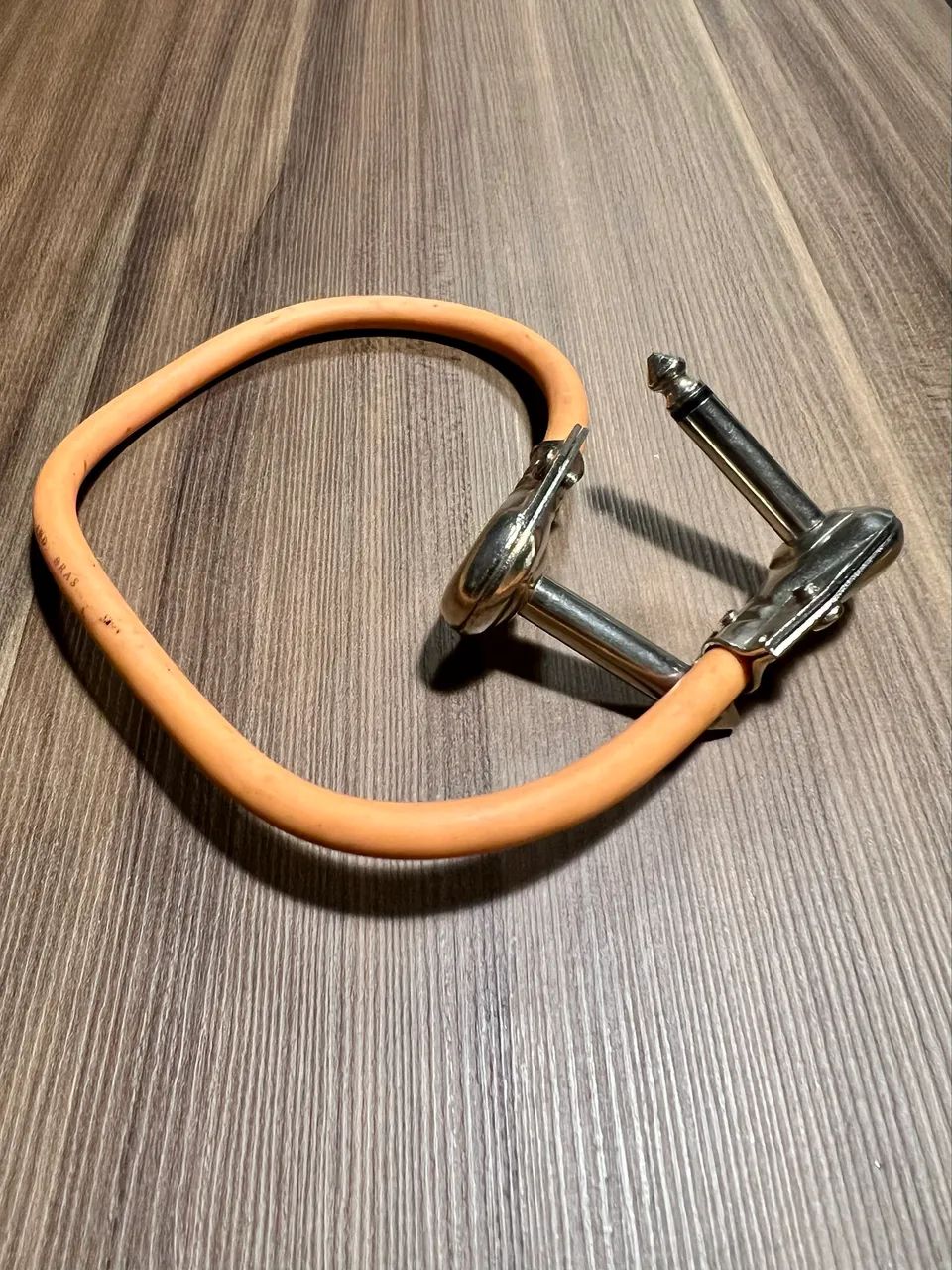 Cabos e conectores de pedais de guitarra e baixo P10 - Foto 5