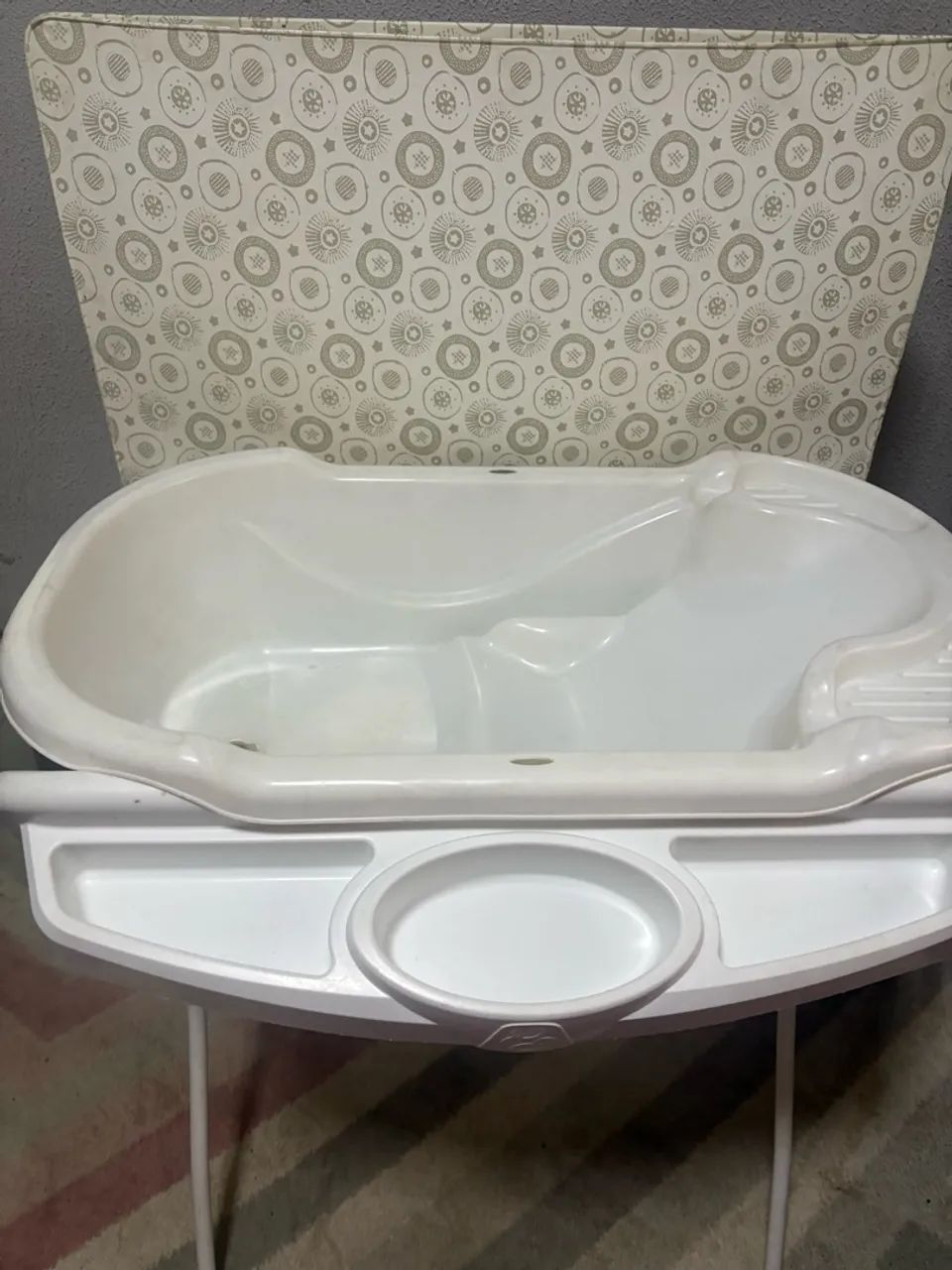 Carrinho de bebê e banheira - Foto 3