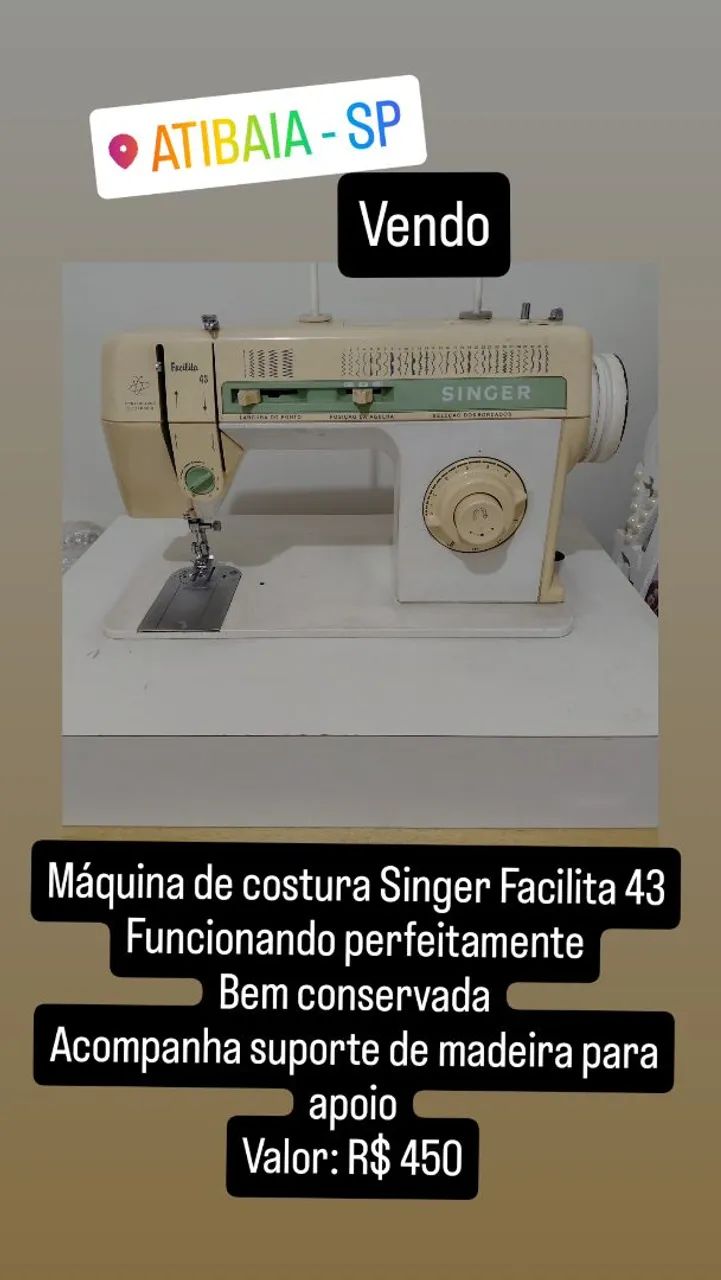 Máquina de costura Singer