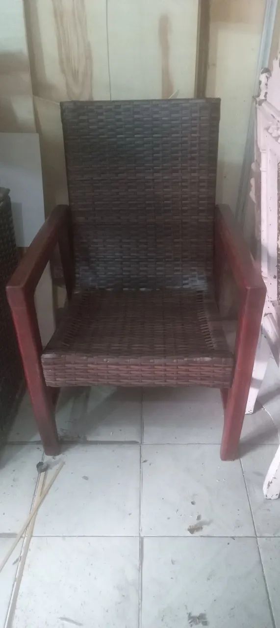 Lindas poltronas de vime 