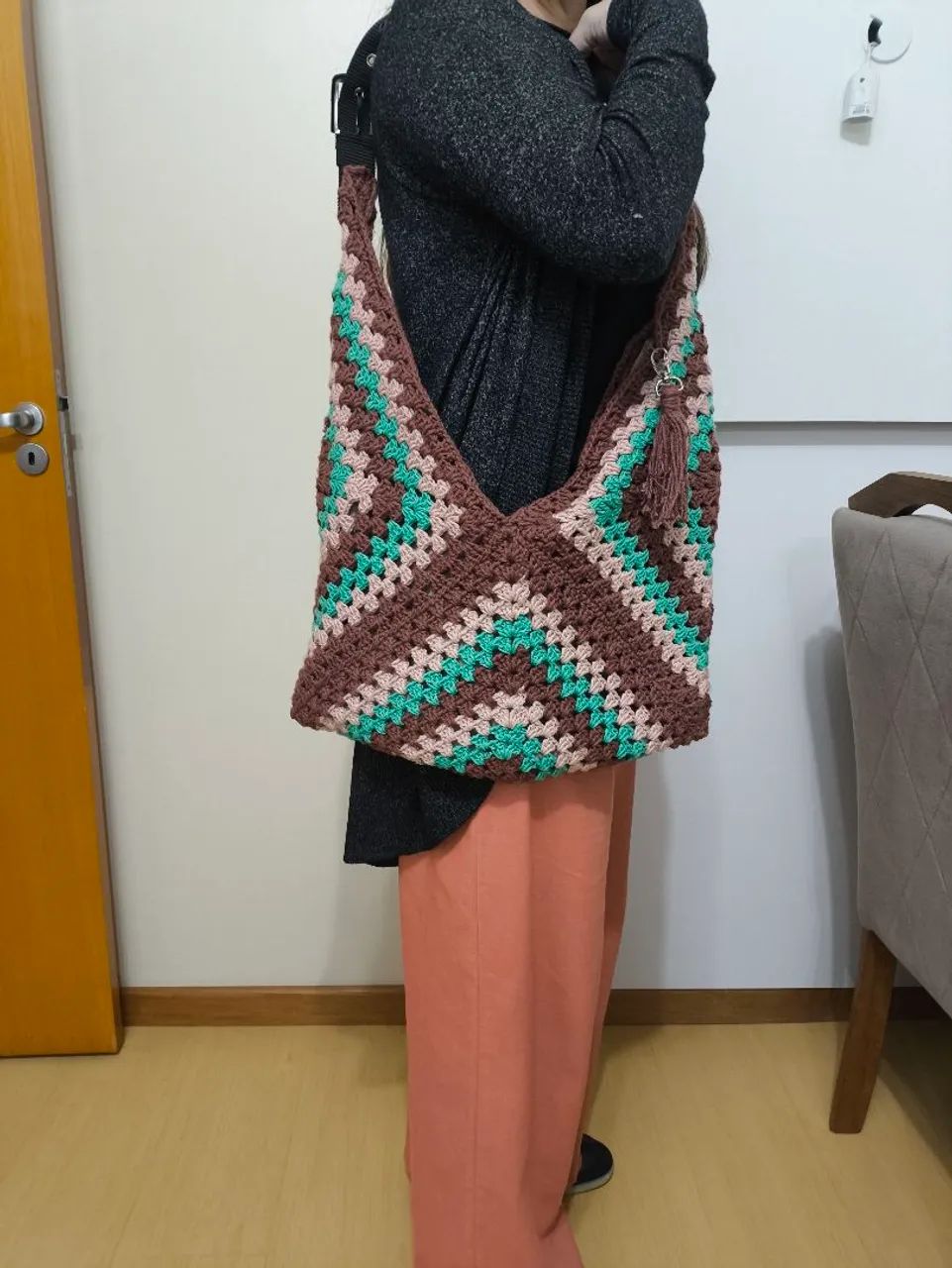 Bolsa de crochê 