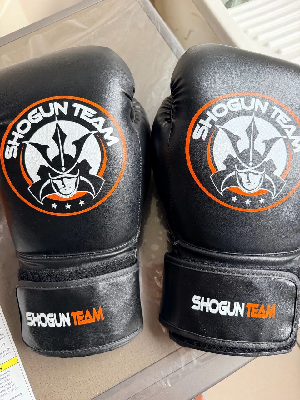 Luva de Boxe Shogun Team 14oz - Preta - Ótimo Estado - Foto 2
