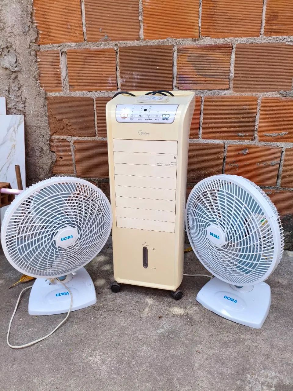 Climatizador + 2 ventiladores 