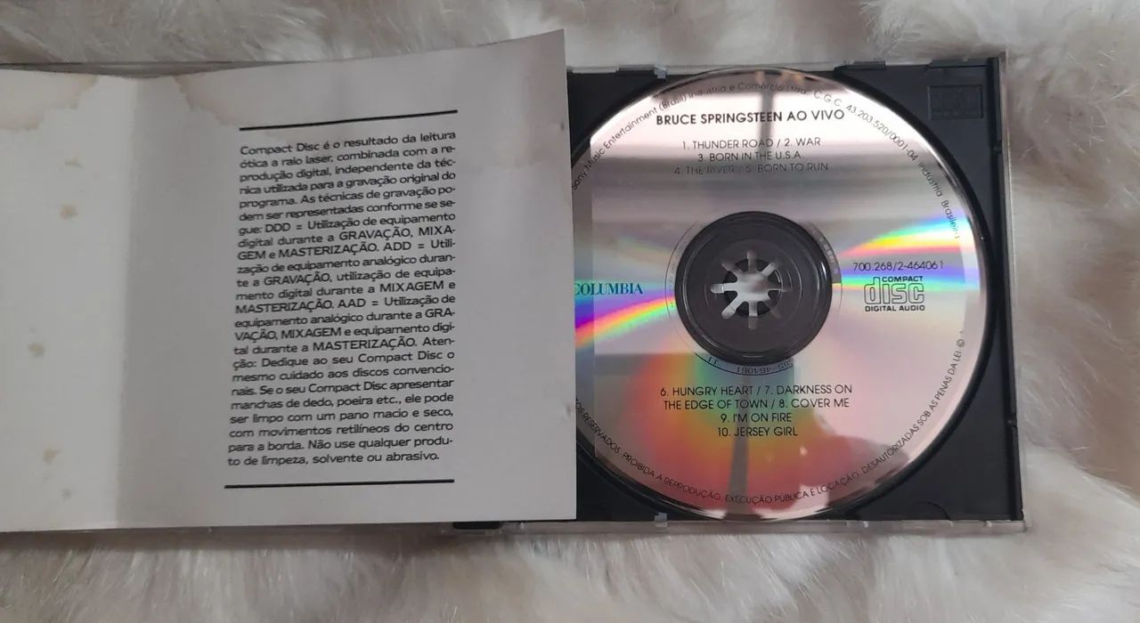 Cd Bruce Springsteen ao vivo 1989  - Foto 5