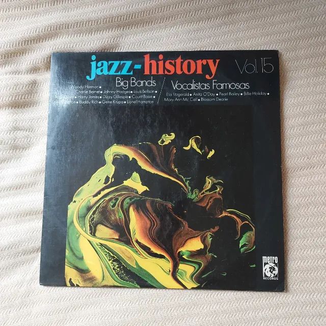 Jazz History Vol. 15 Lp Metro Records Anos 70 Jazz Clássico