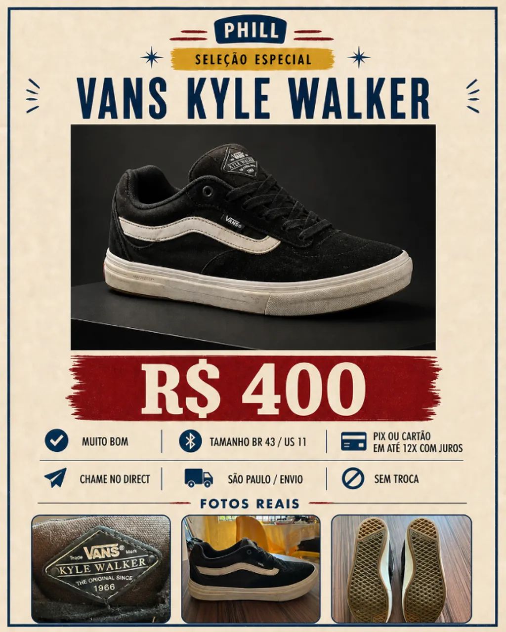VANS KYLE WALKER