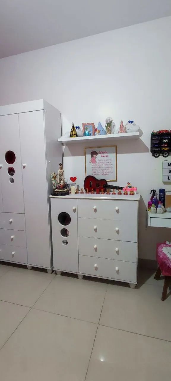 Guarda roupa+ cômoda+cama solteiro  - Foto 2