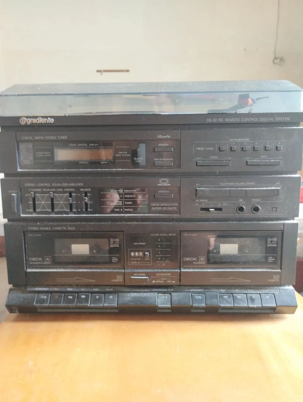 Stereo Gradiente DS30 3 em 1