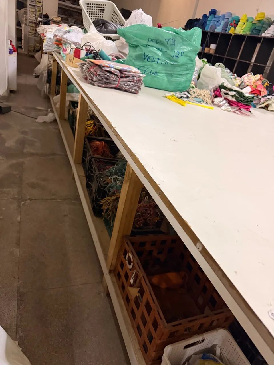 Mesa de corte de pano/ mesão de confecção 