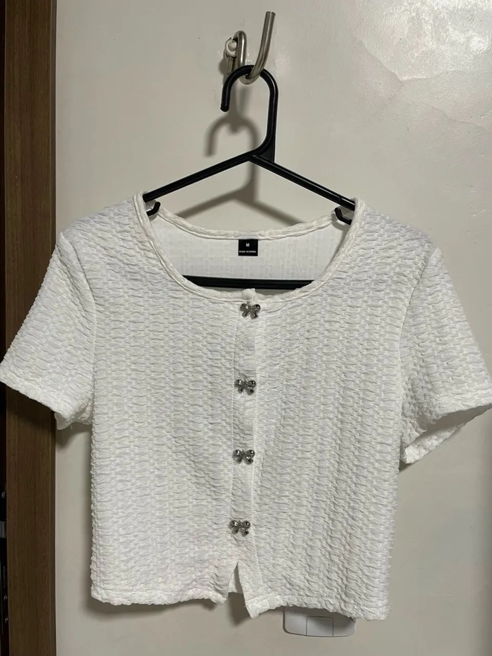 blusinha branca delicada  - Foto 2