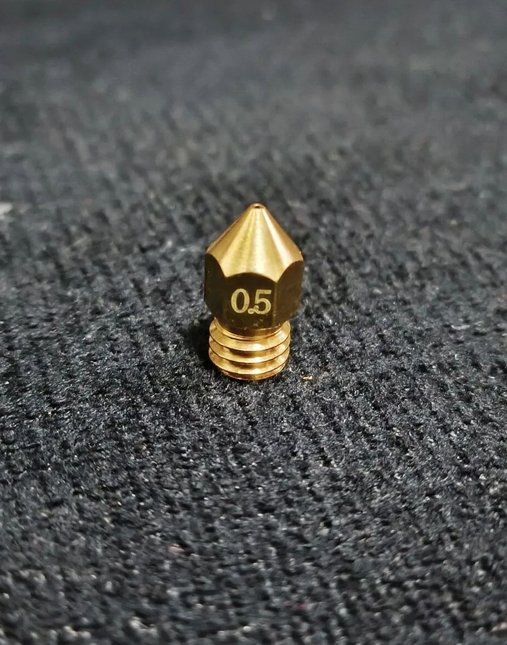Bicos 0,5mm cabeça de extrusora para impressora - Foto 2
