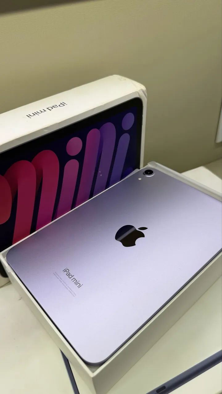 Ipad Mini 7 128GB Bateria 93% 145 Ciclos Impecável!! - Foto 3