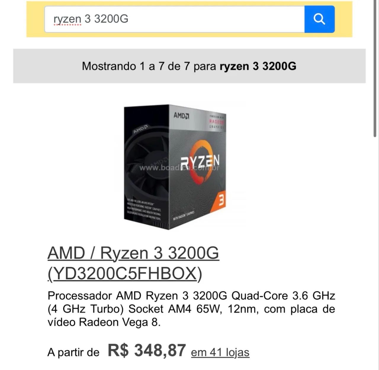 RYZEN 3 3200G - Foto 3