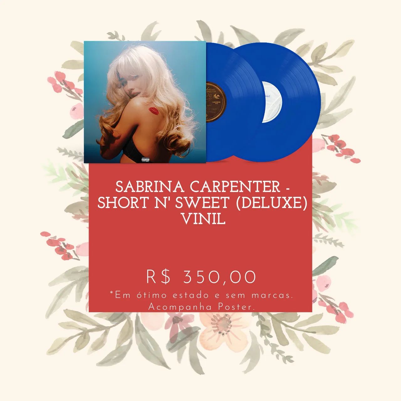 VINIL SABRINA CARPENTER - SHORT N' SWEET (DELUXE) 