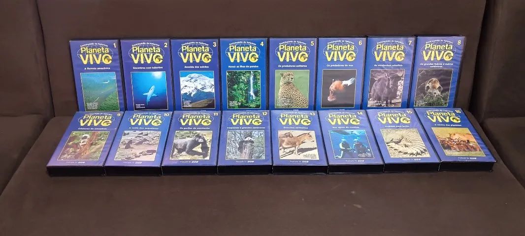 Coleção Planeta Vivo completa com 32 VHS - Foto 4