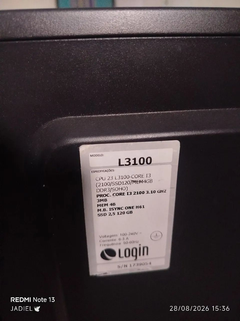 CPU, processador,cooler e fonte  - Foto 2