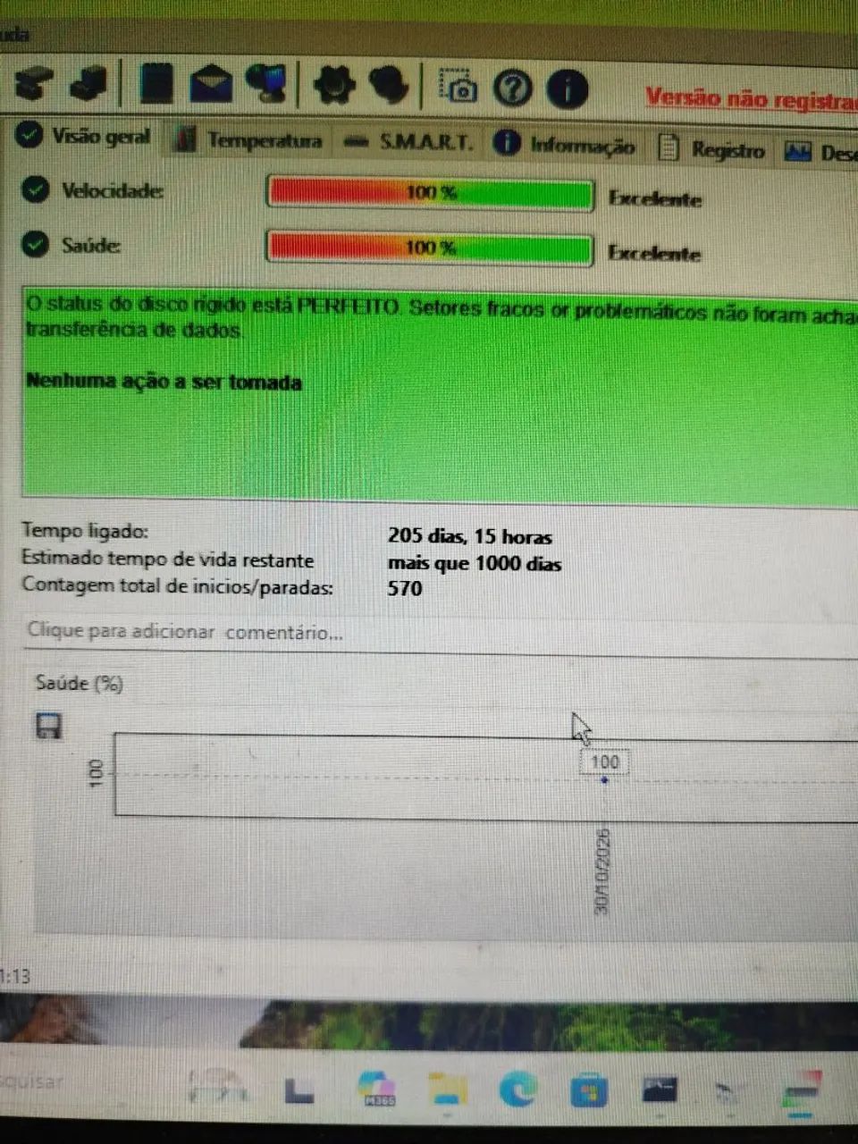 HD SEAGATE BARRACUDA 1TB 100 % - Foto 2