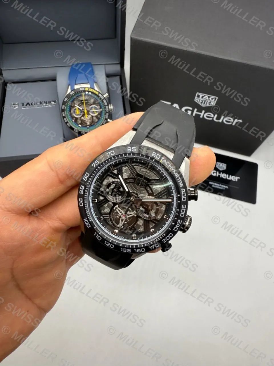 Relógio Tag Heuer Carrera 44mm Várias Cores - Foto 2