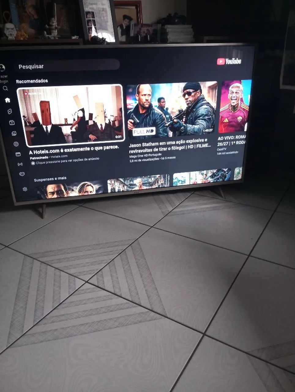 TV Philco 55 polegadas ultra HD 4k smart completa funcionando perfeitamente  - Foto 5