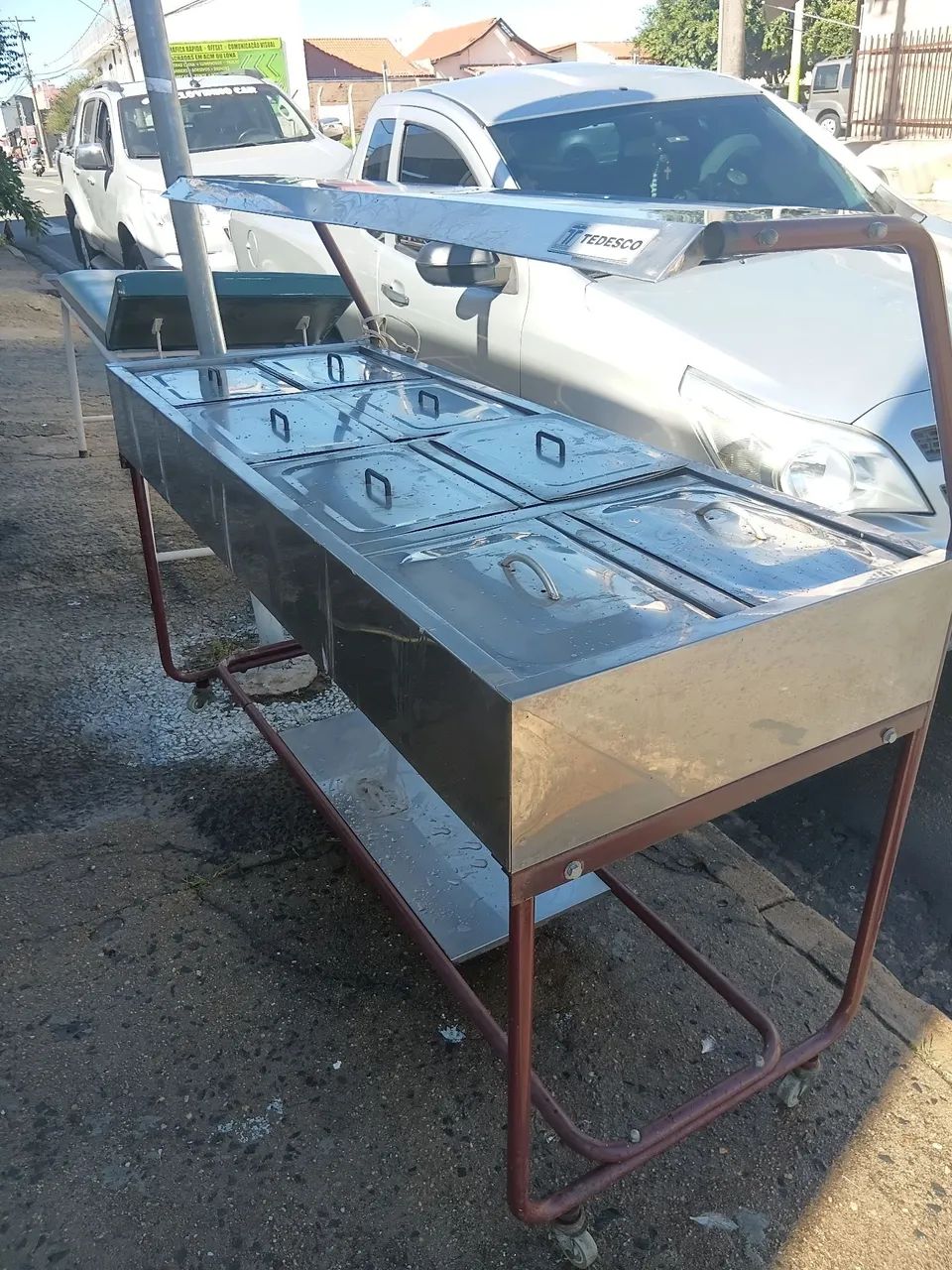 Rechaud 8 Cubas Inox  - Foto 4