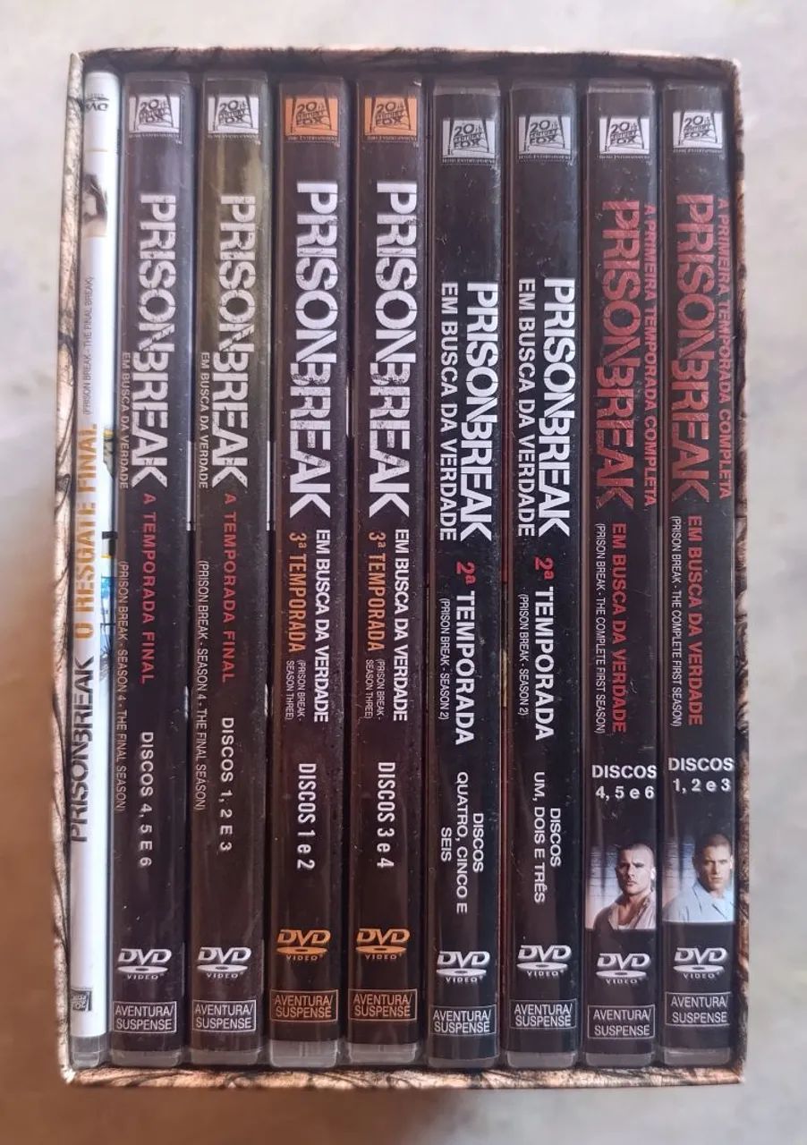 Box Prison Break Coleção Completa - 23 Discos DVD - Foto 2