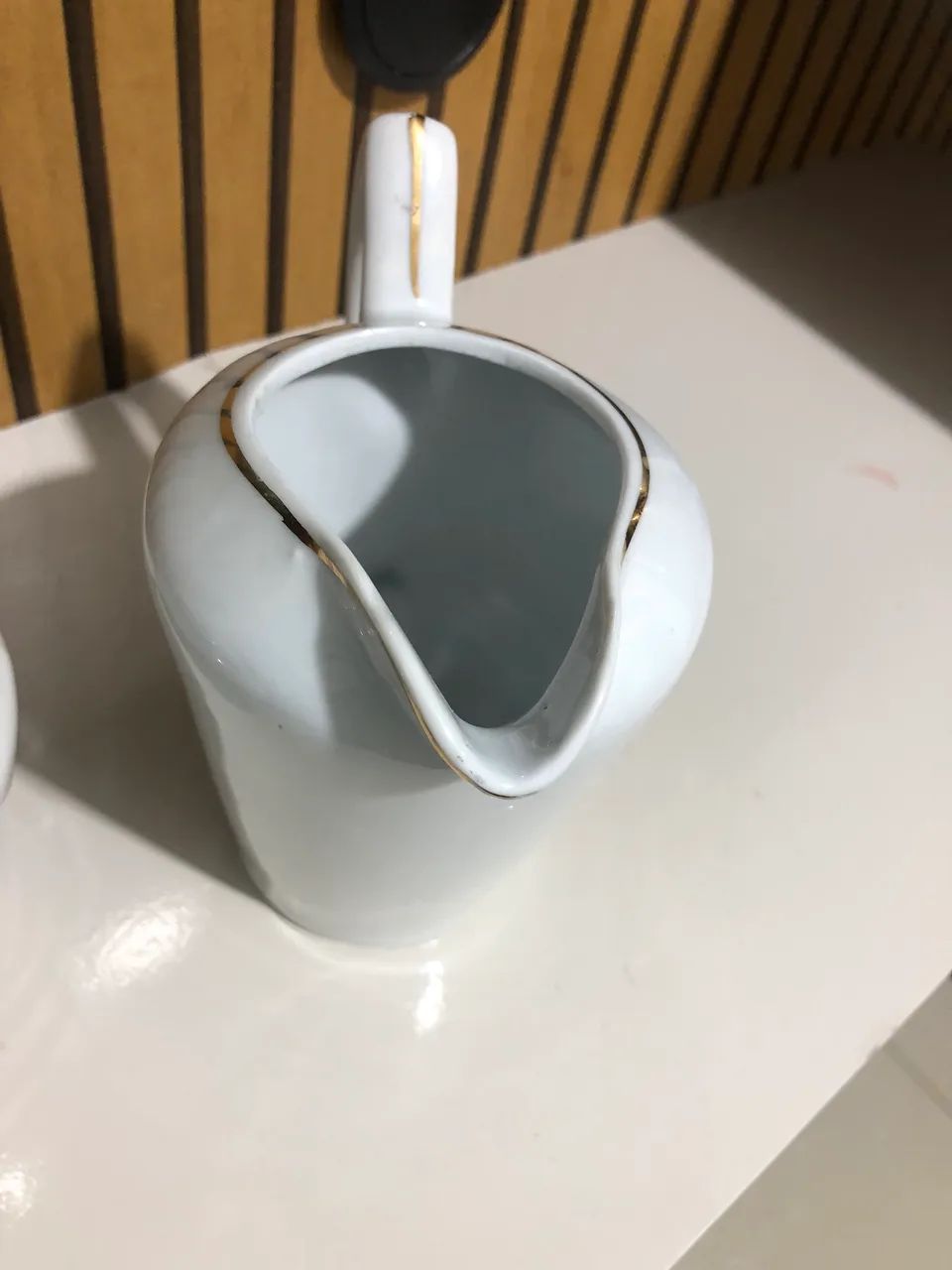 Conjunto Açucareiro e Leiteira porcelana  - Foto 4