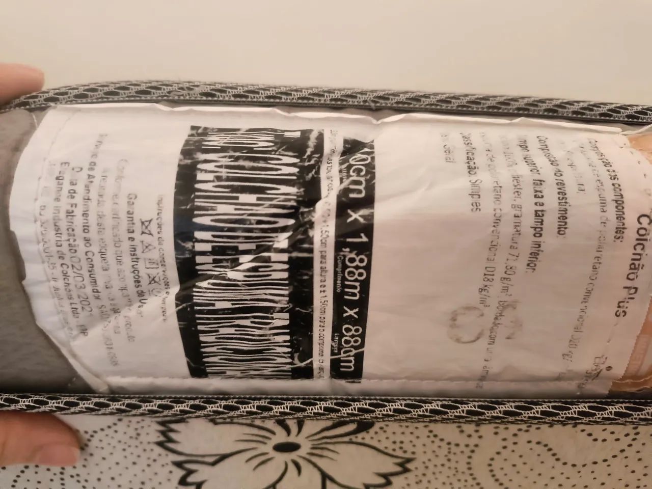 Cama box solteiro e colchão  - Foto 3