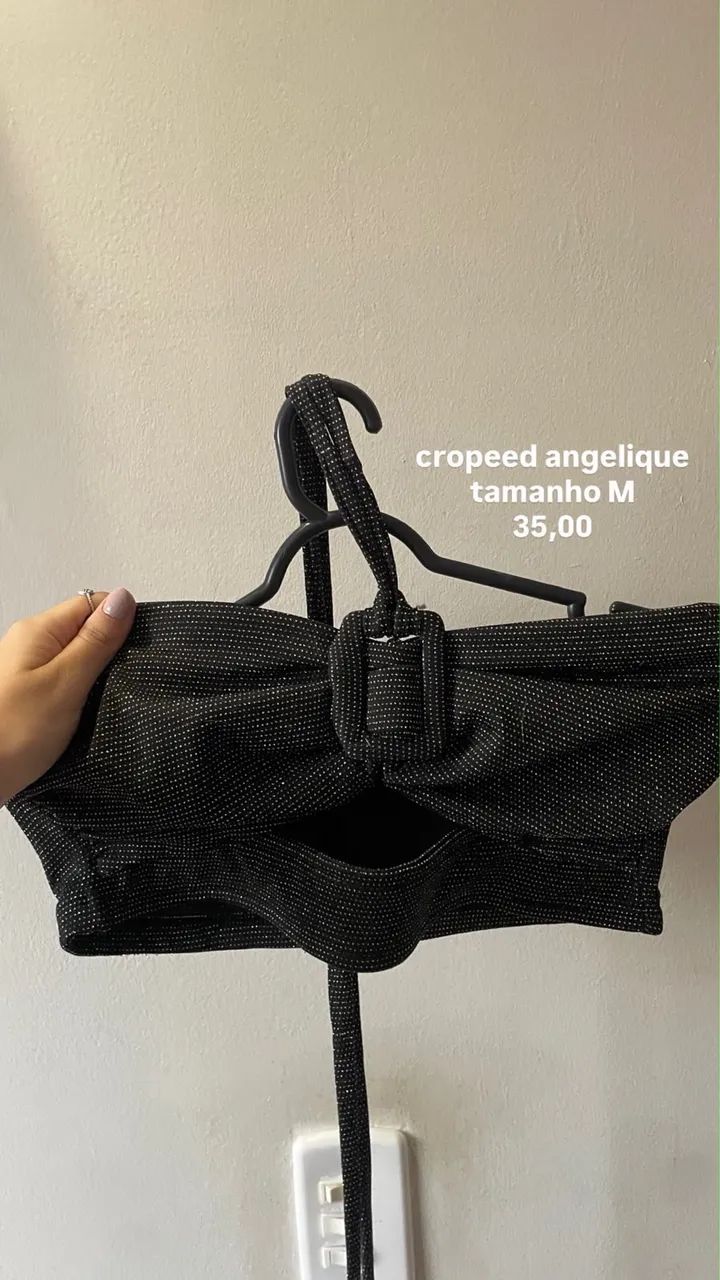 cropeed angelique com brilho - Foto 2