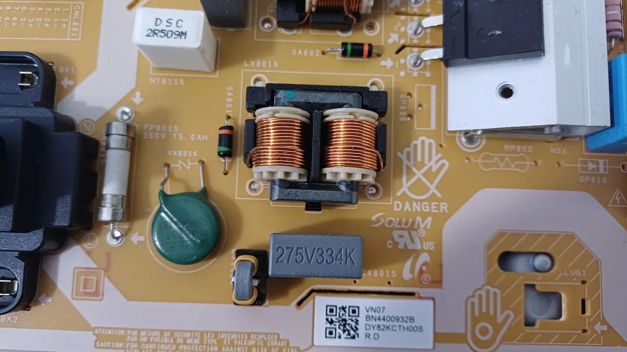Placa fonte UN55NU7100G  - Foto 2
