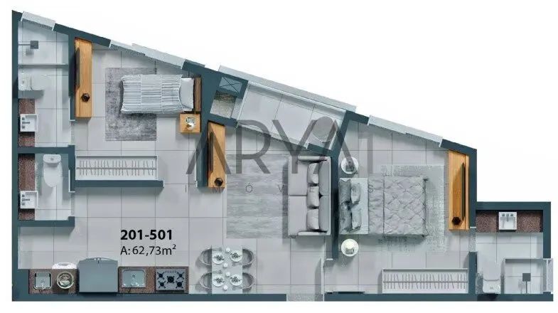 Apartamento à venda em Jurerê ARYA1 - Foto 3