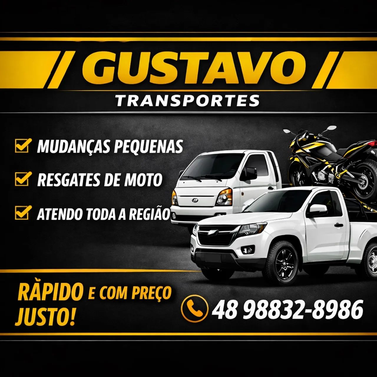 Faço frete !!