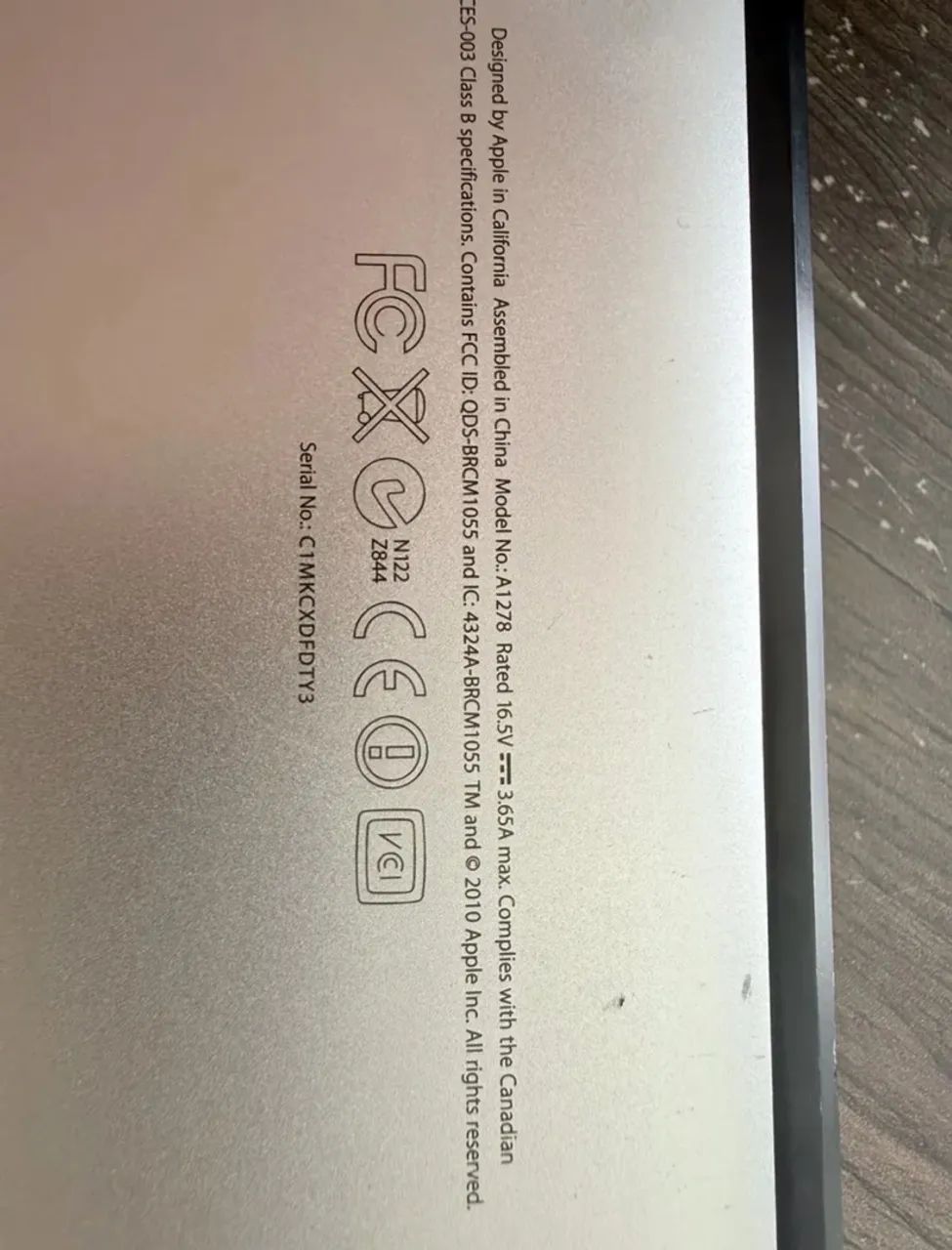 MacBook Pro A1278 13.3 Core I5 256 SSD
