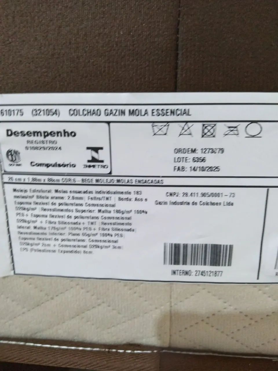 Cama de solteiro box Gazim - Foto 2