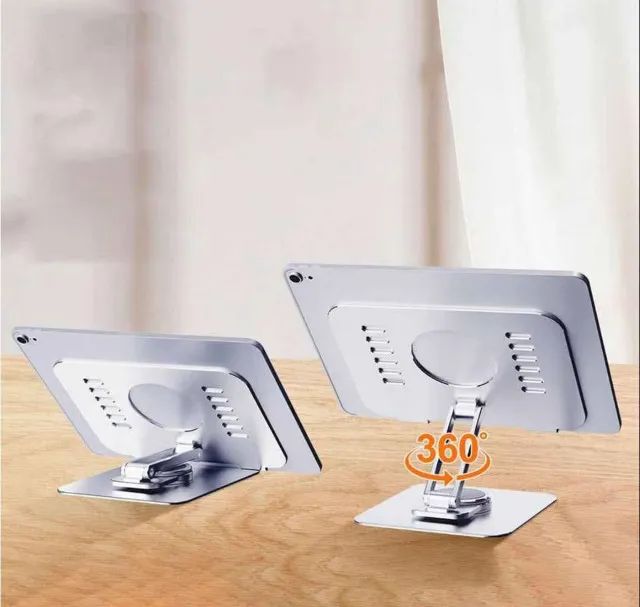 Suporte em Alumínio Reforçado para Tablets Notebooks e muito mais - Foto 2