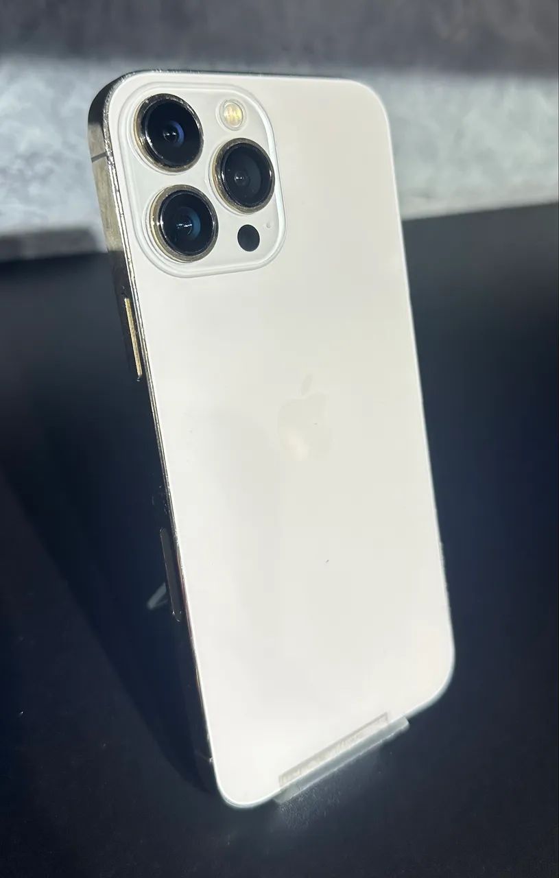 iPhone 13 Pro Max 128GB Gold - seminovo  - Foto 3