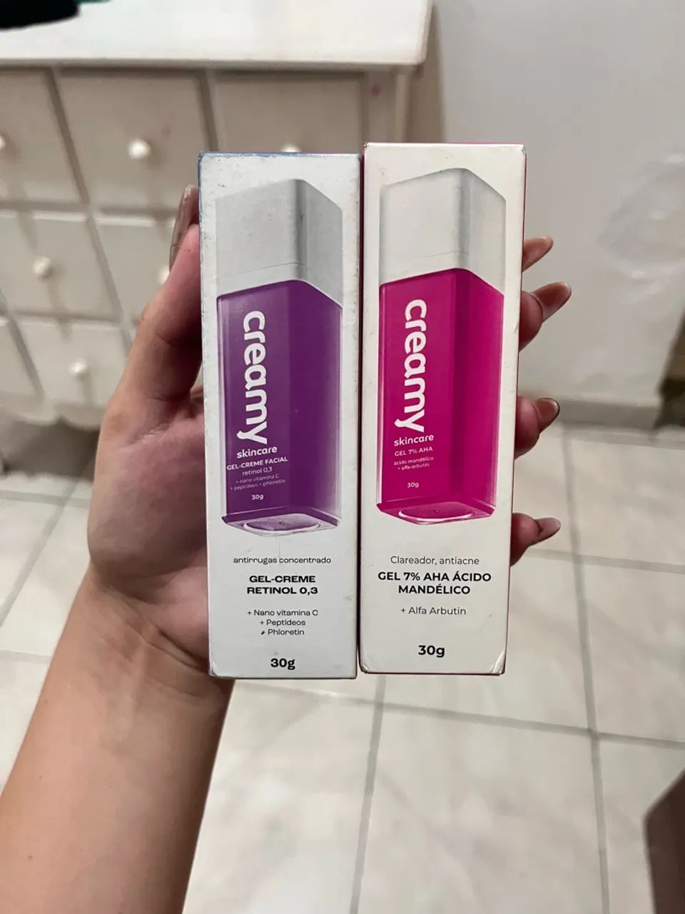 Creamy skincare