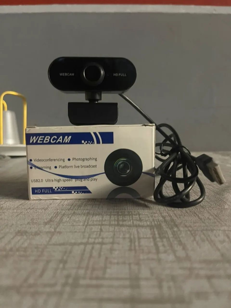 Webcam compatível com Pc e notebook 