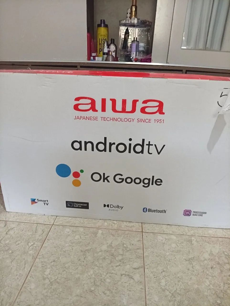 Smartv 50 polegadas aiwe - Foto 3