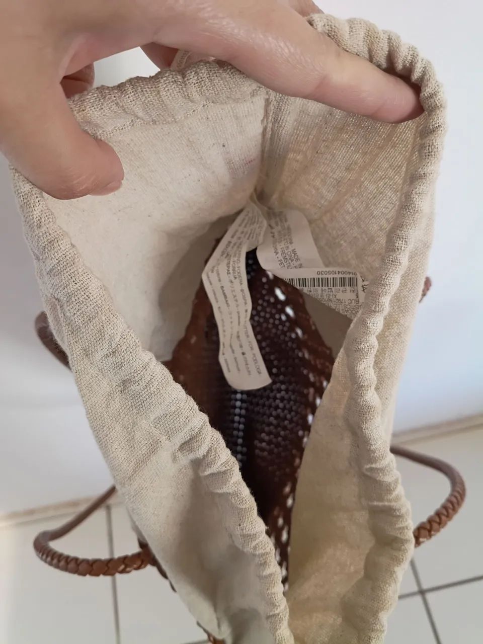 Bolsa marrom Zara - Foto 5