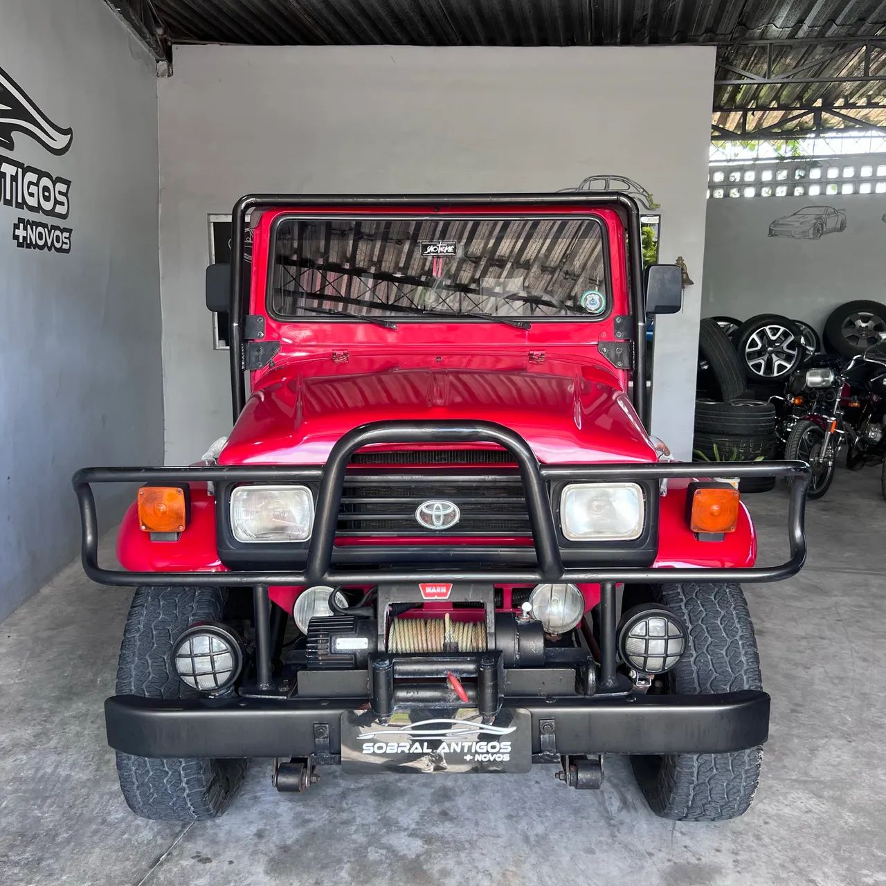 Toyota Band.Jipe Cap.de Aço Chas. Curto Diesel 1991