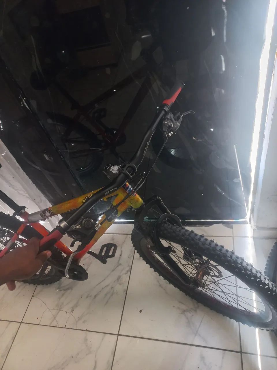 Bicicleta aro 26 esportiva dh e freerride  - Foto 2