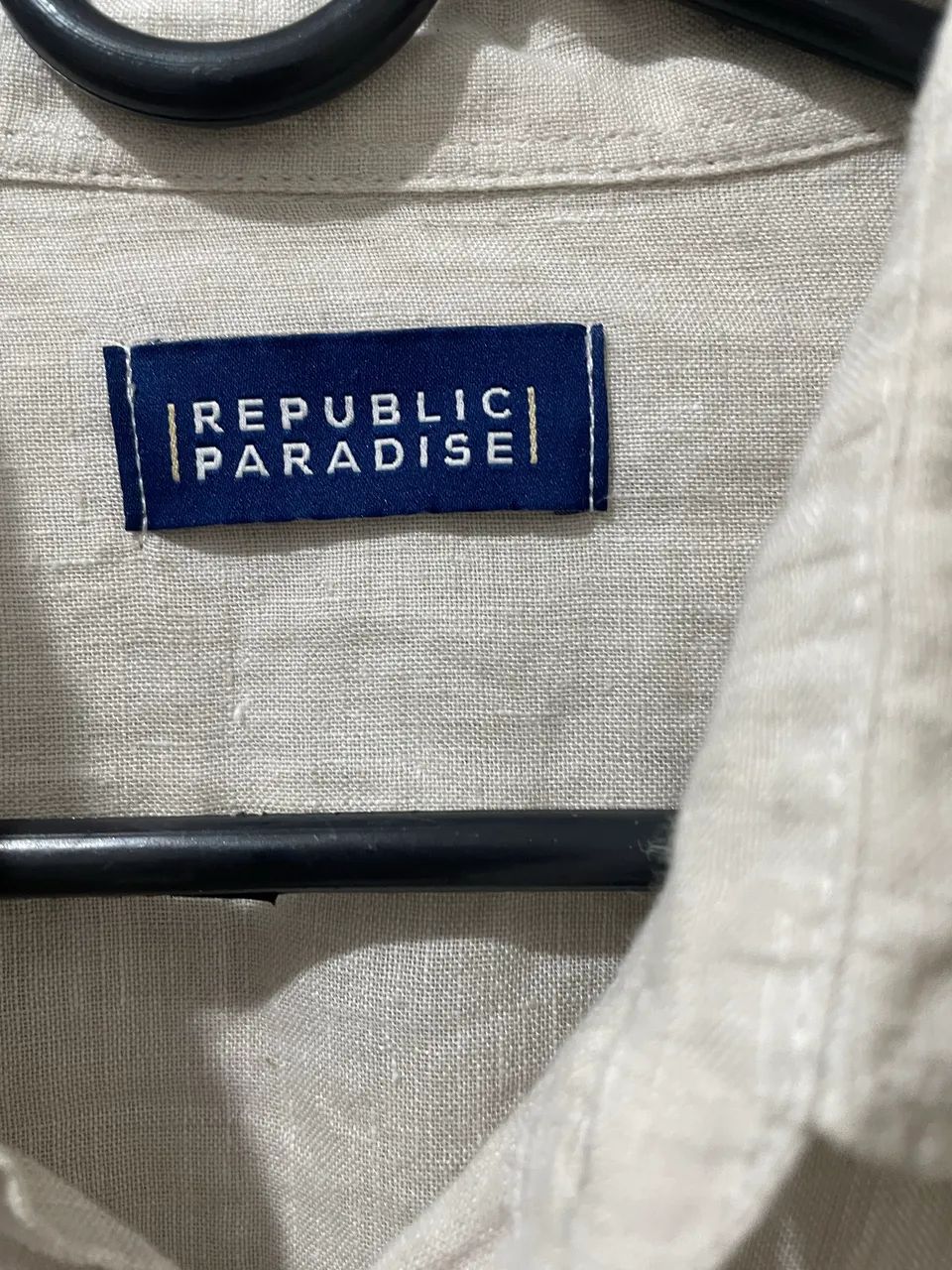 Camisa de linho da marca Republic Paradise - Foto 2
